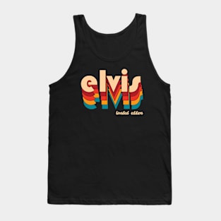 Retro Elvis Name Tank Top